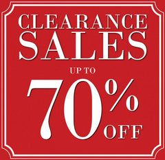 Clearance Closeout Specials