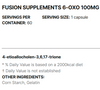 Fusion Supplements 6-OXO