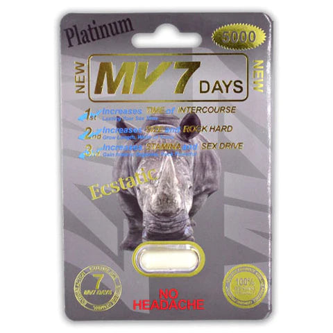 MV7 Days [PLATINUM 5000] Male Sexual Performance Enhancement