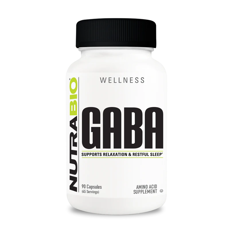 NutraBio GABA (500 mg)