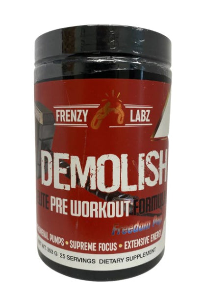Frenzy Labz Demolish Pre-Workout *Elite Formula*