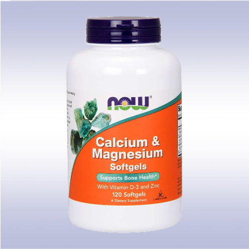 NOW Calcium Magnesium w/ Vitamin D-3 and Zinc