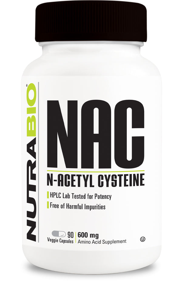 NutraBio N-Acetyl-L-Cysteine (NAC) Capsules
