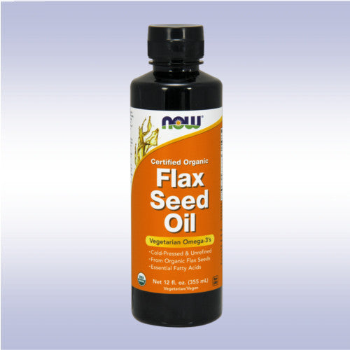 NOW Organic Flax Seed Oil