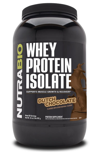 NutraBio 100% Whey Protein Isolate